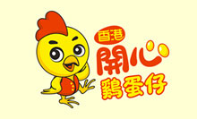 大信智和商标设计案例-香港开心鸡蛋仔